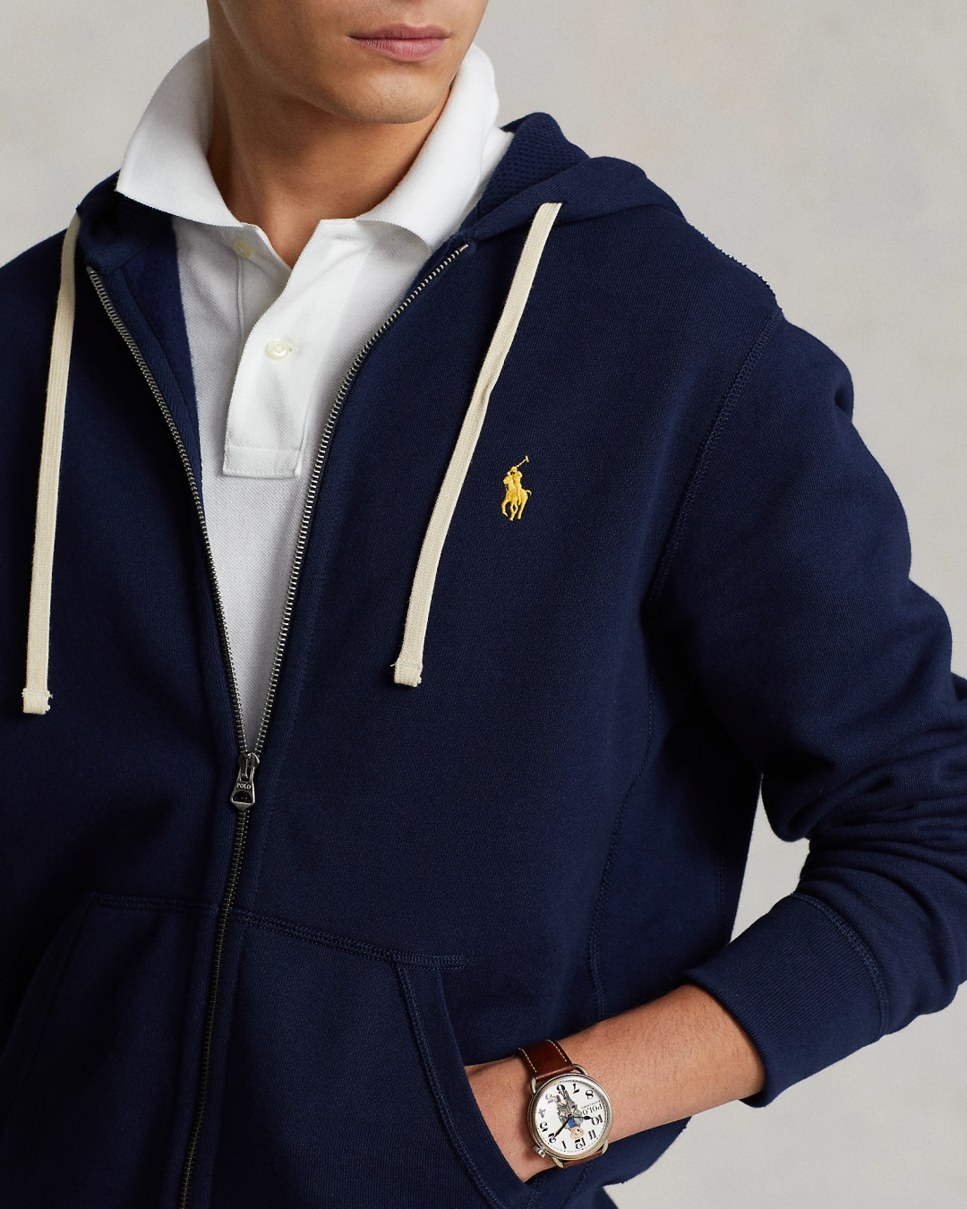 Sweat à capuche zippé Ralph Lauren
