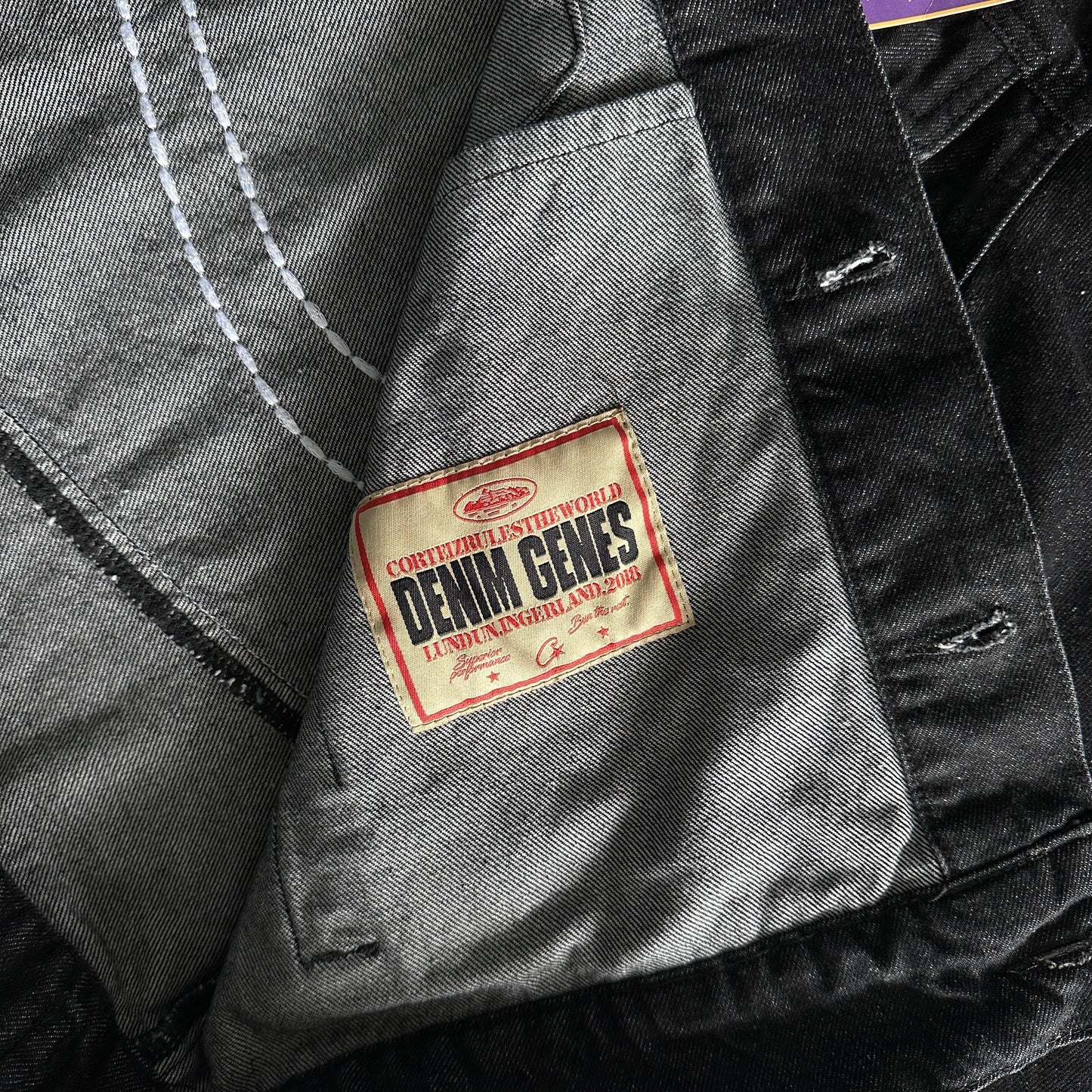 Veste en jean Corteiz