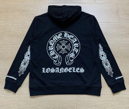 Sweat à capuche zippé Chrome Hearts
