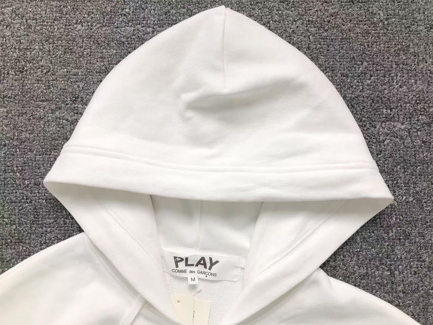 Sweat à capuche zippé Comme des Garçons