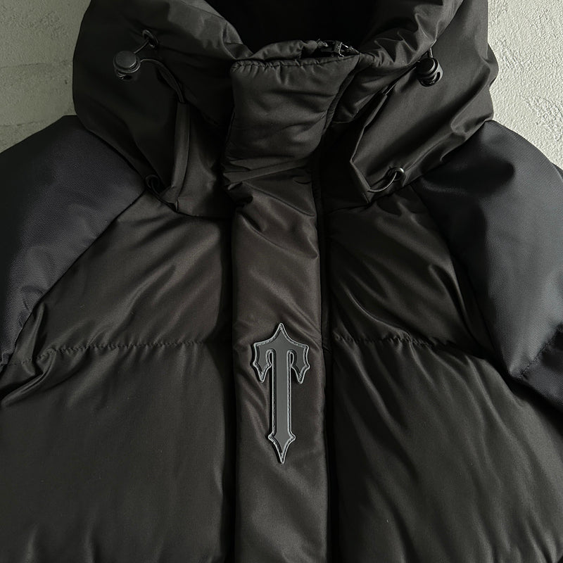 Trapstar Decoded Arch Puffer Jacket Black