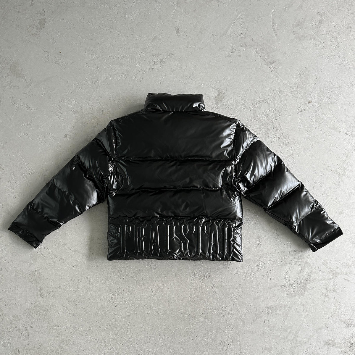 Chaqueta acolchada Trapstar Irongate con relieve negra