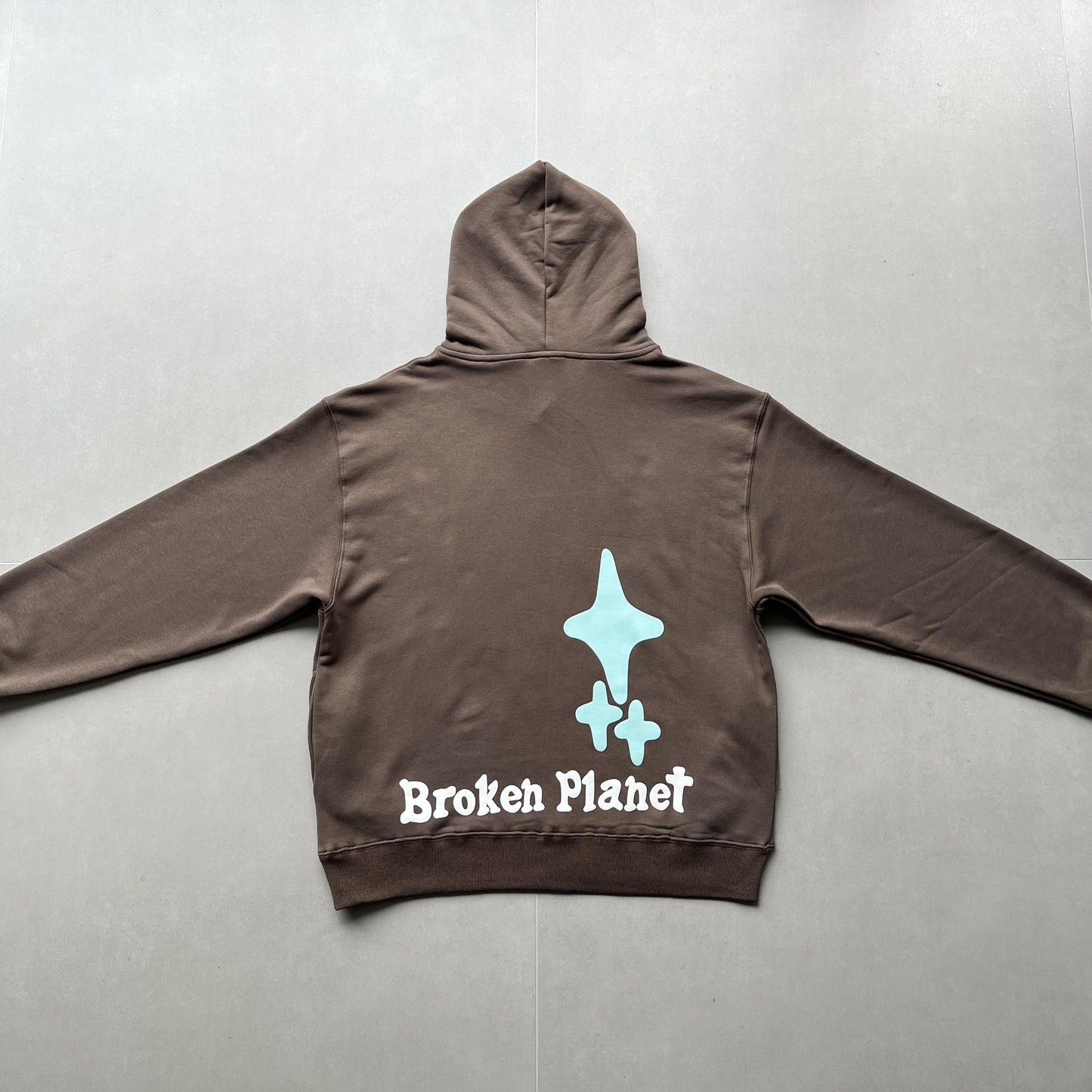 Sweat à capuche Broken P Market Blue Planet