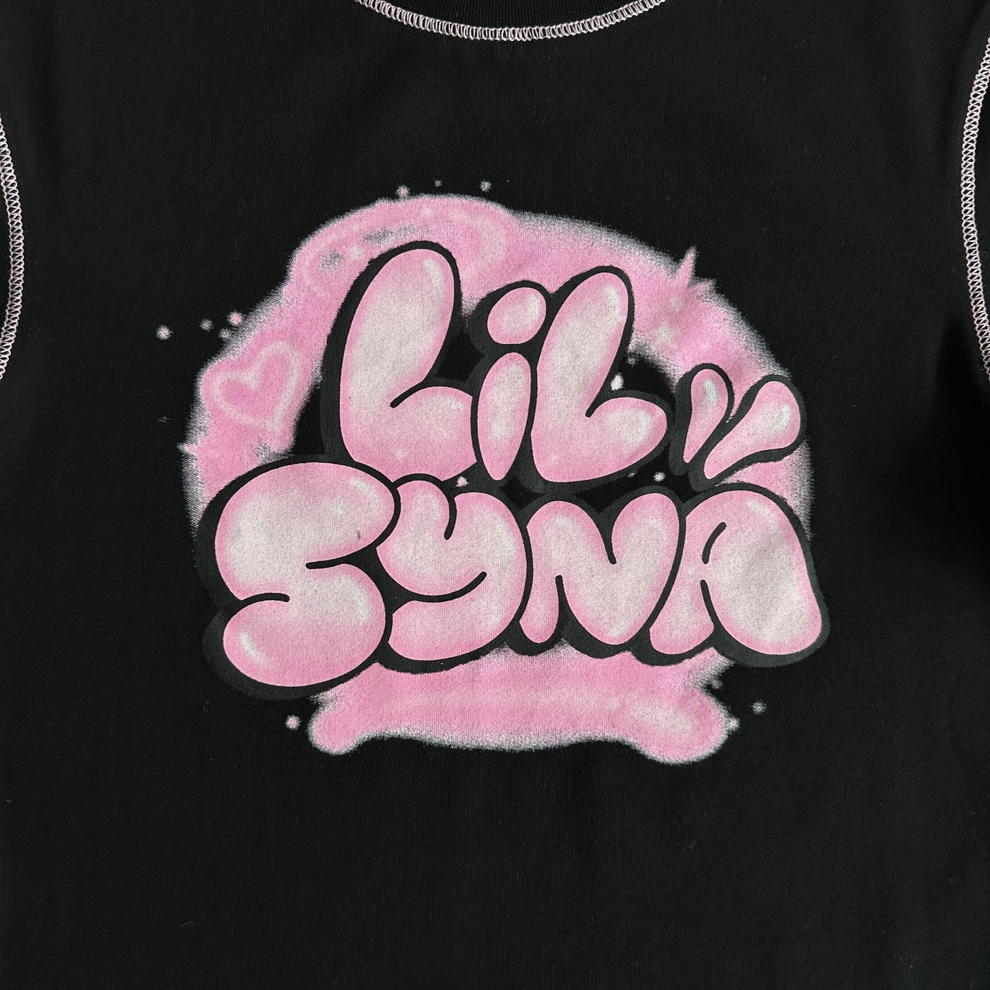 T-shirt court Synaworld pour femme