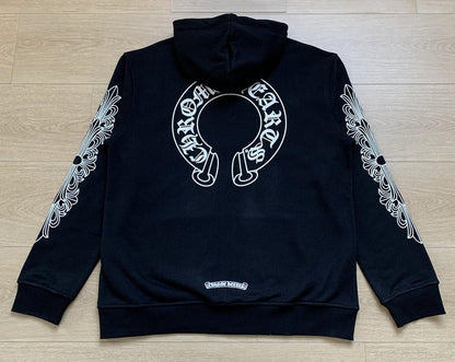 Sweat à capuche zippé Chrome Hearts