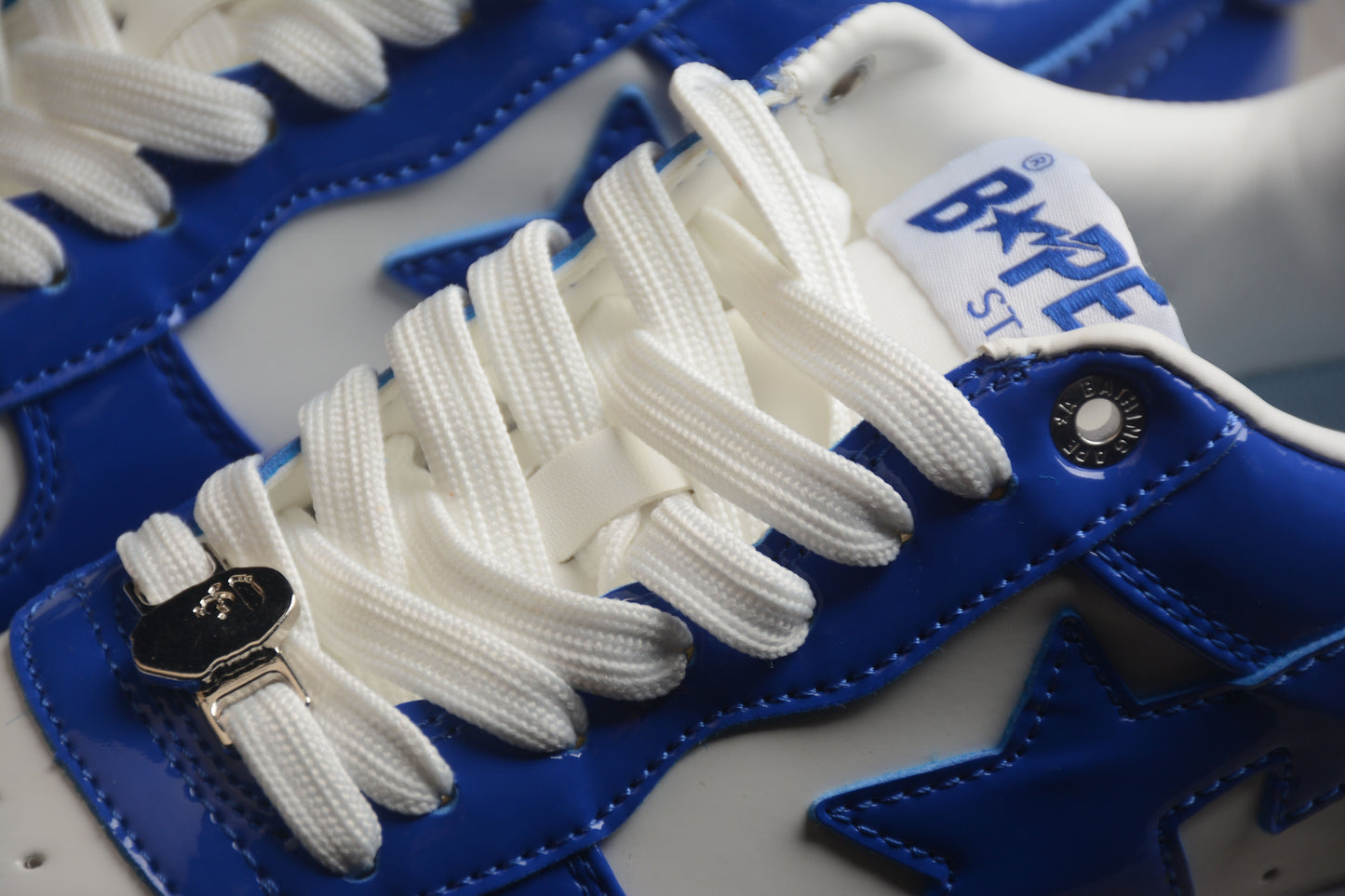 Bape Sta Kentucky en cuir verni