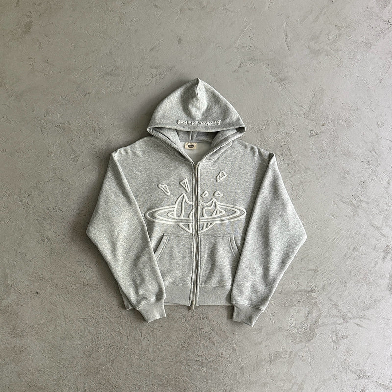 Broken Planet  Zip Up Suit