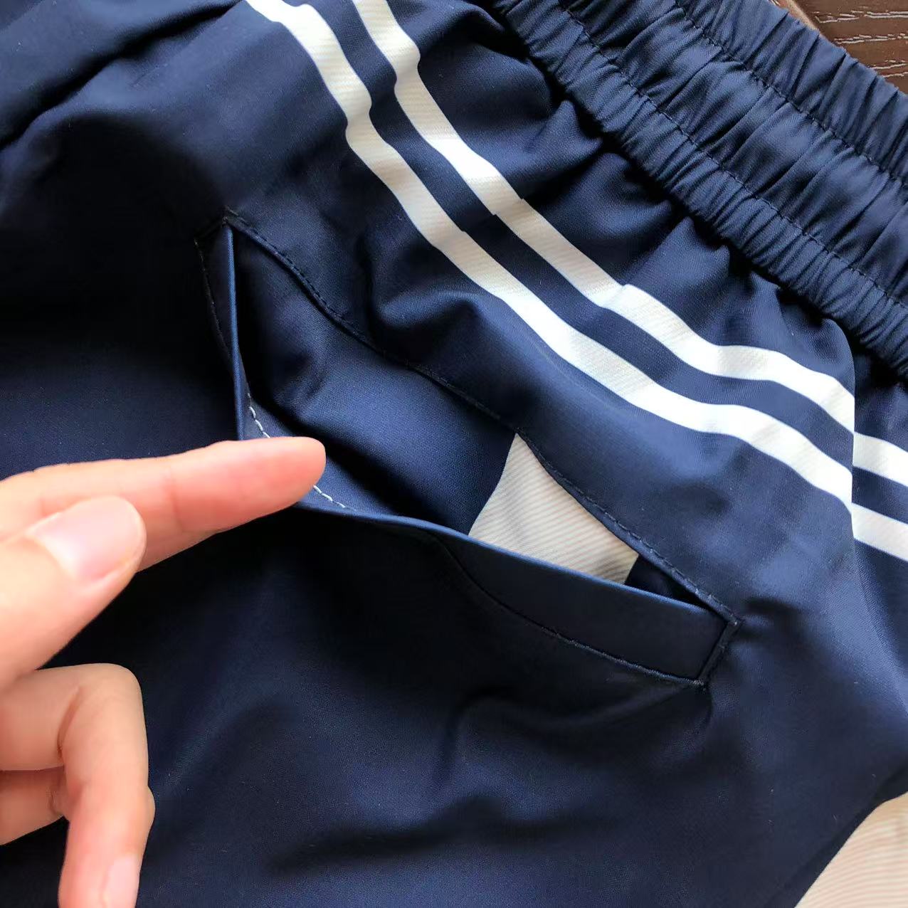 Shorts en coton ouatiné