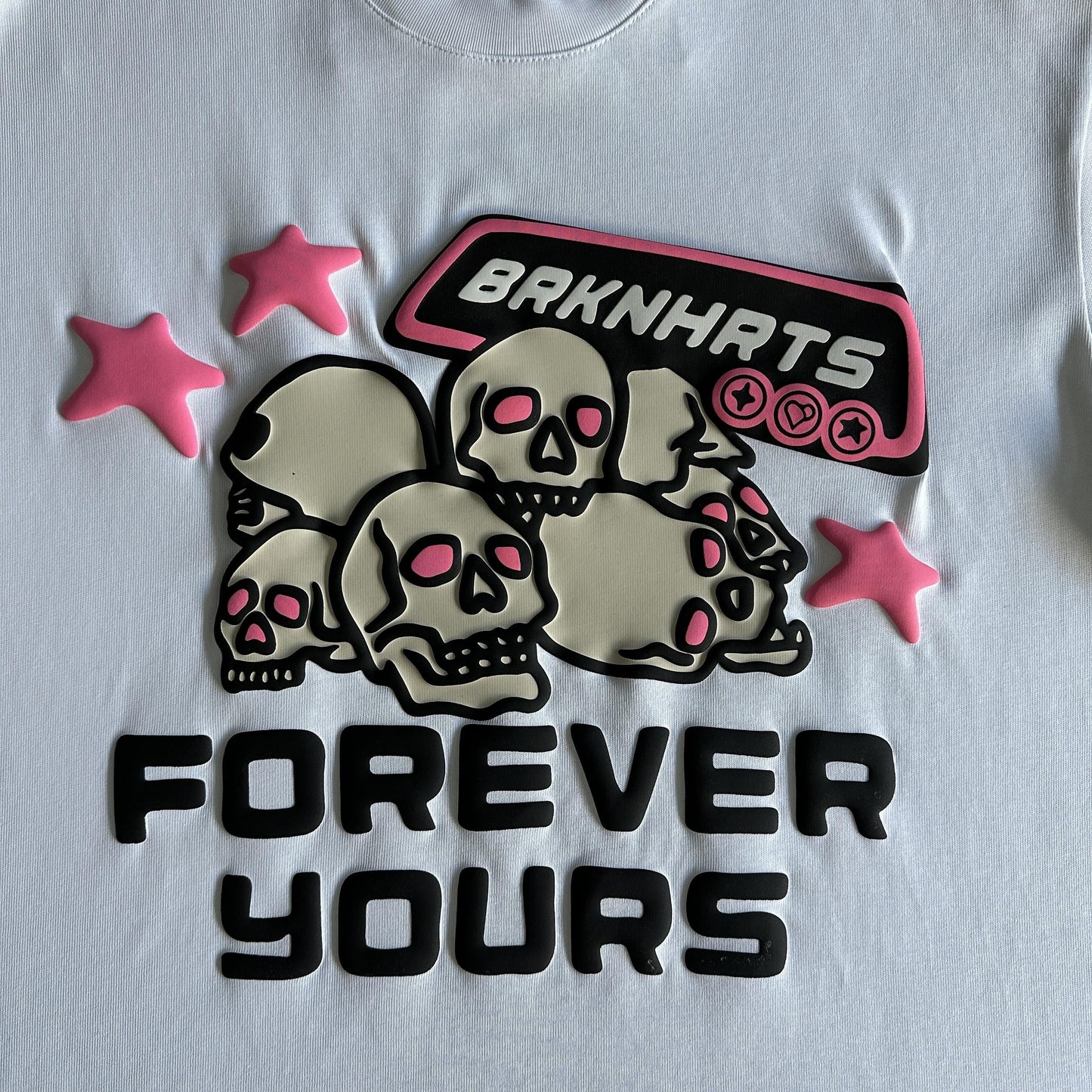 T-shirt cassé P Forever Yours