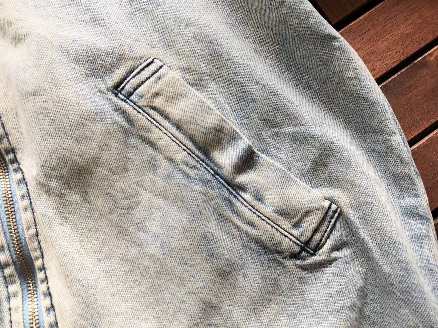 Veste en jean Lacoste