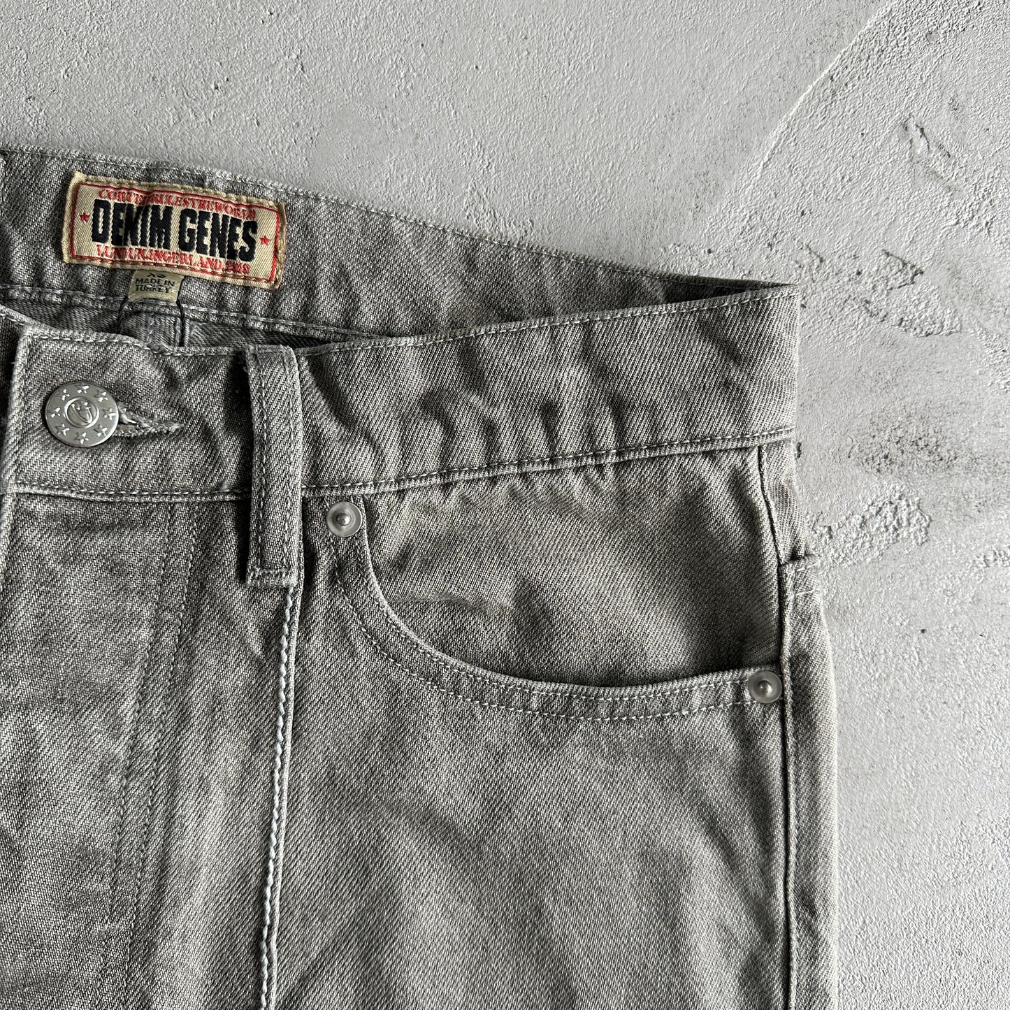 Corteiz Jean en denim gris