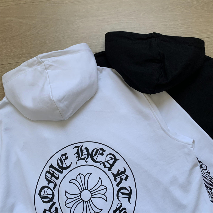 Sweat à capuche zippé Chrome Hearts