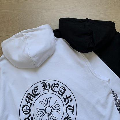 Sweat à capuche zippé Chrome Hearts