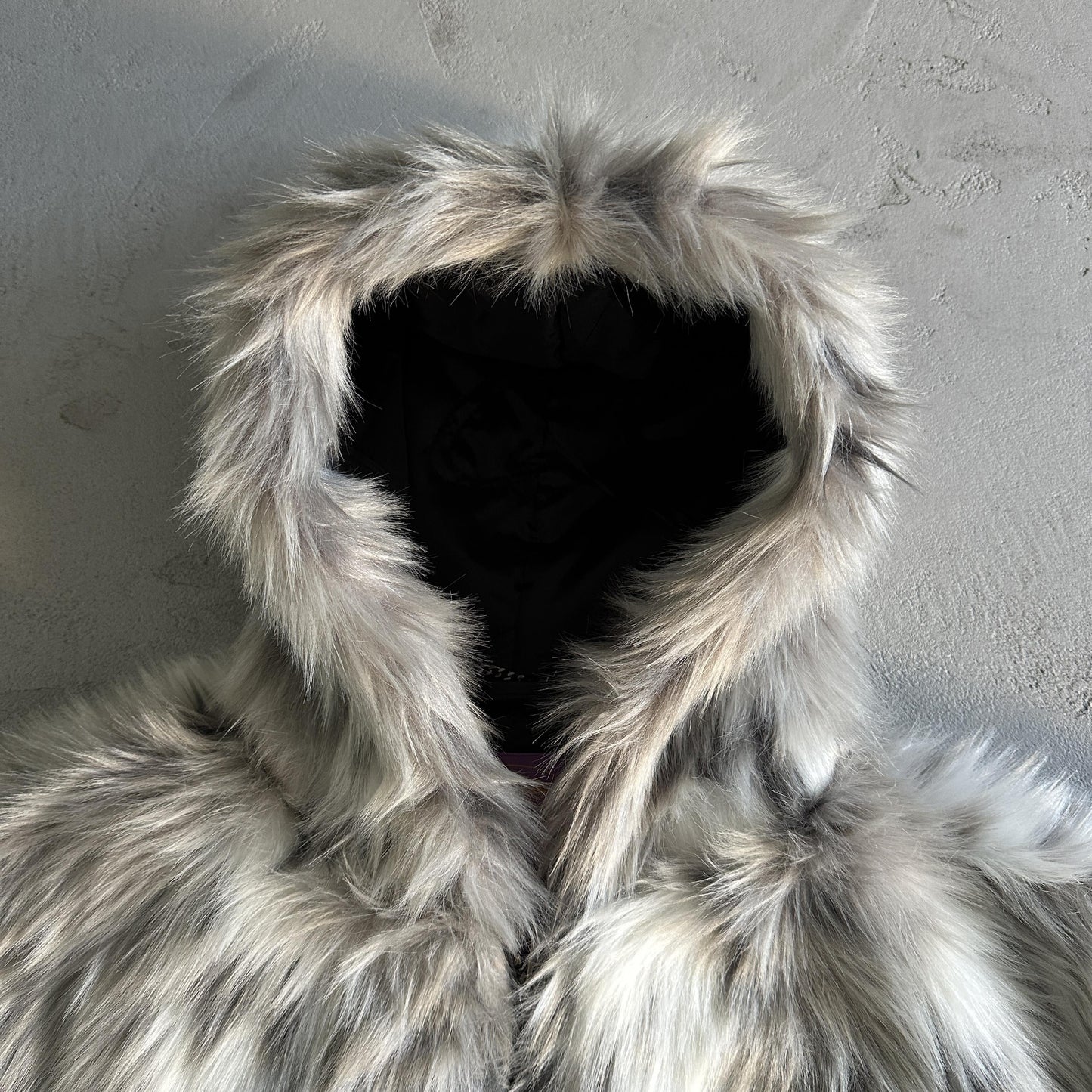 Veste à Capuche en Fourrure Corteiz