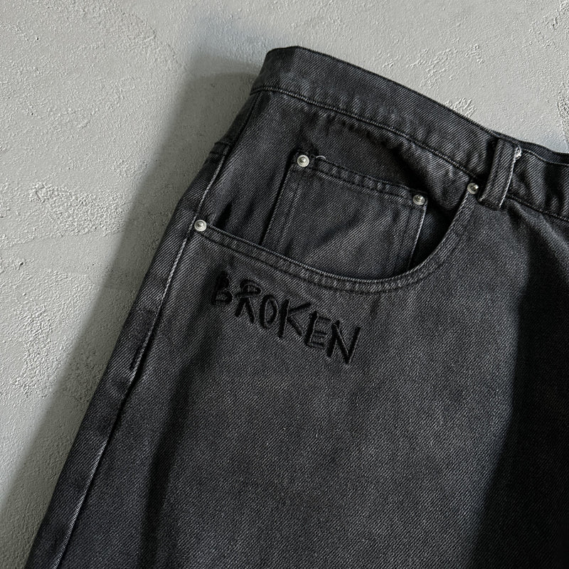 Broken Planet Black Star Pants