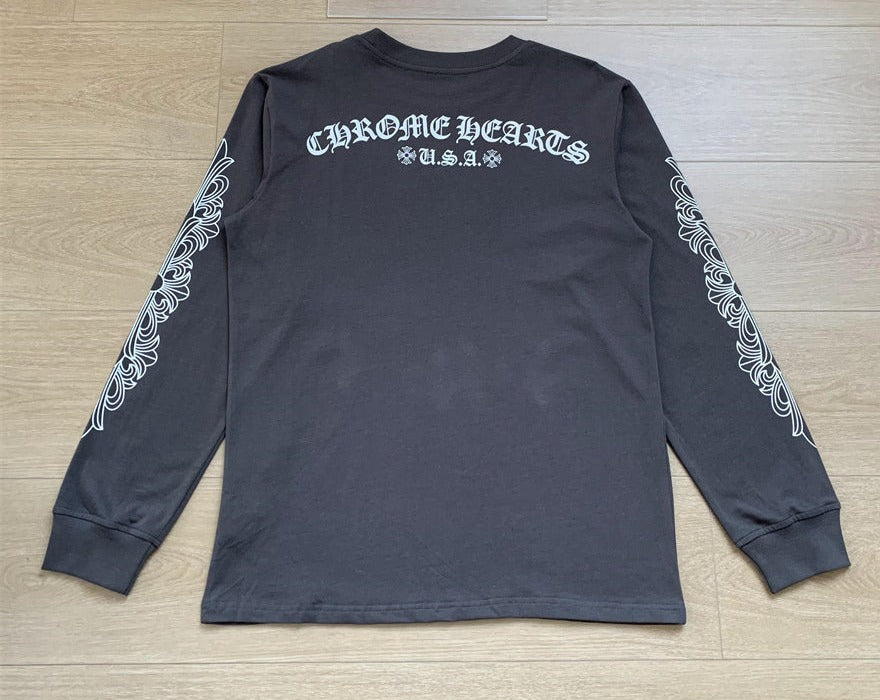 Manche longue Chrome Hearts