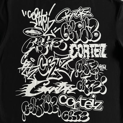 T-shirt Street Graffiti Corteiz