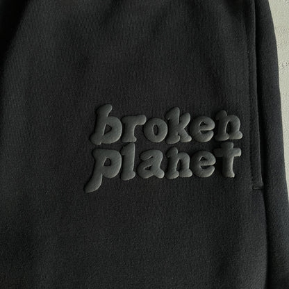 Pantalon de survêtement coupe droite Broken P noir