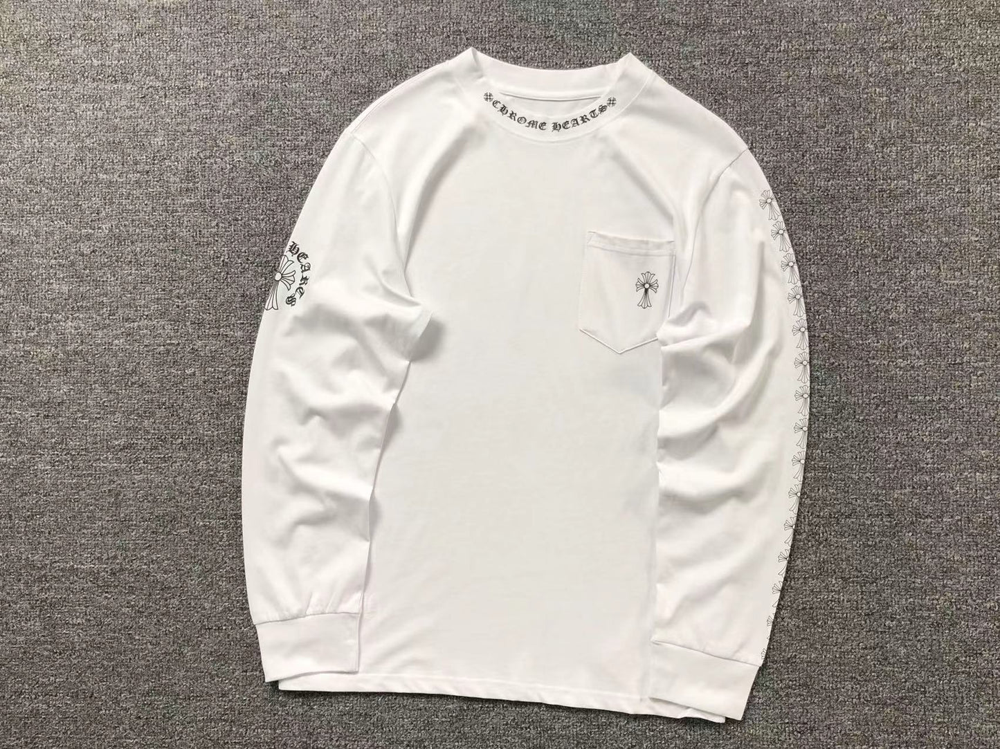 Manche longue Chrome Hearts