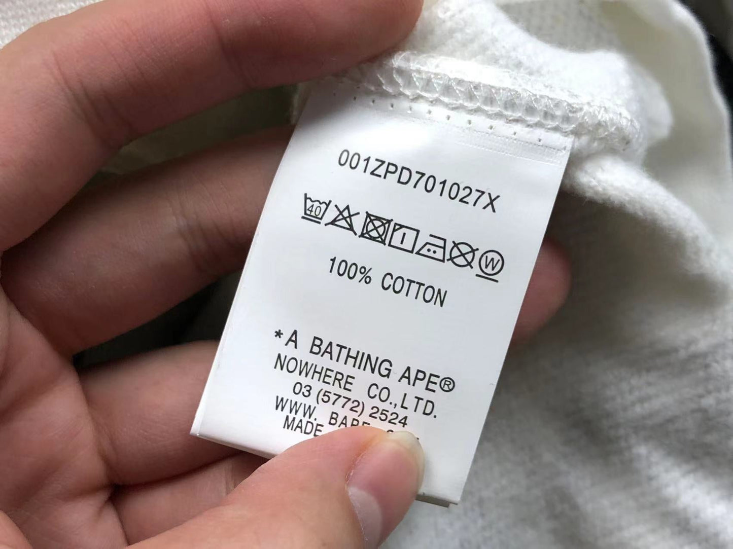 Sweat à capuche Bape