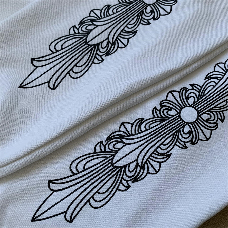 Sweat à capuche zippé Chrome Hearts