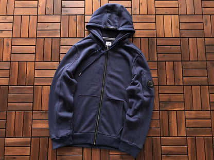 Sweat à capuche zippé C.P. Company
