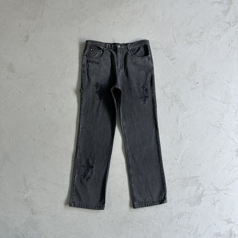 Broken Planet Black Star Pants