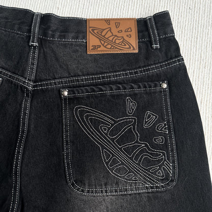 Short en jean Broken P