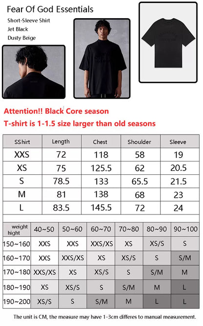 Camiseta y pantalones cortos FOG x Essentials 23SS
