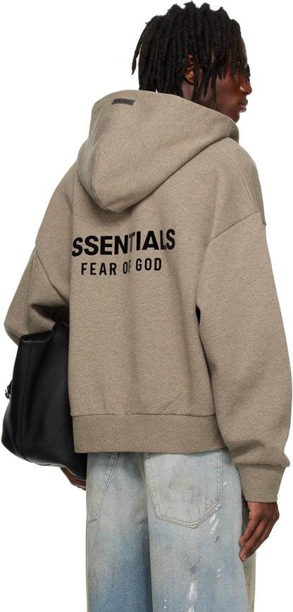 Sudadera con capucha y cremallera FOG x Essentials 25AS