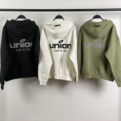 FOG x Essentials x Union Felpa con cappuccio e pantaloni 21SS