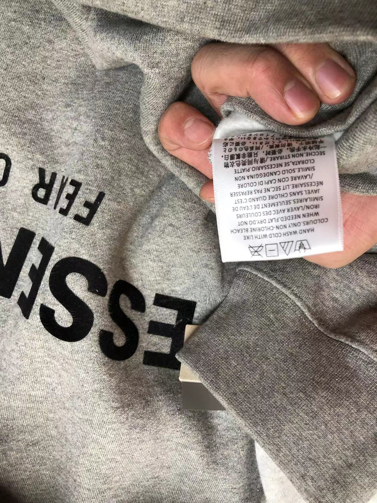 Sudadera con capucha FOG x Essentials PV22
