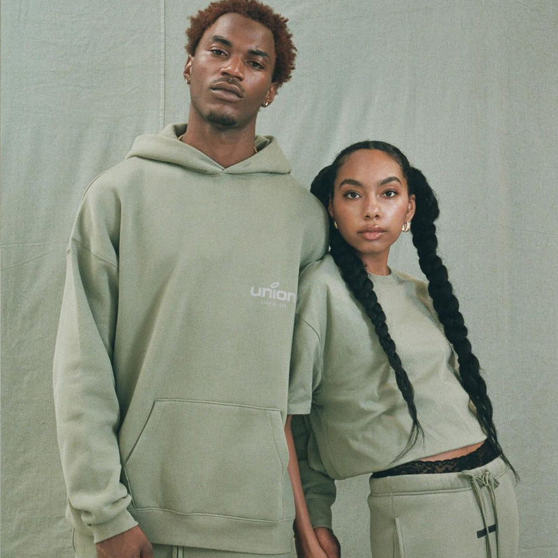 FOG x Essentials x Union Felpa con cappuccio e pantaloni 21SS