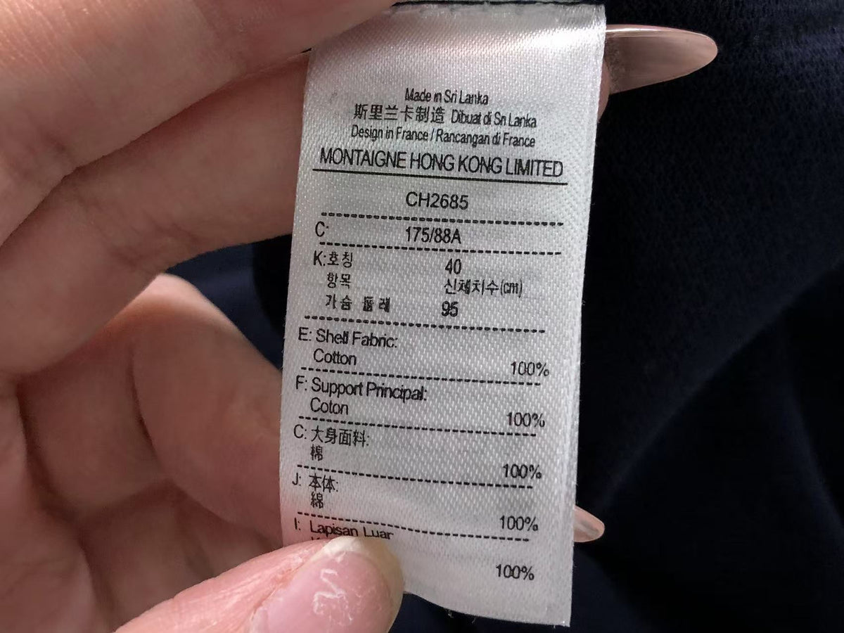 Klassisches Langarmshirt