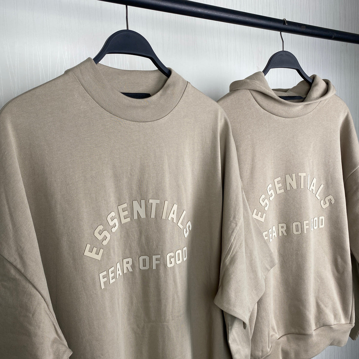 FOG x Essentials Felpa con cappuccio e pantaloni e maglia a maniche lunghe 23SS