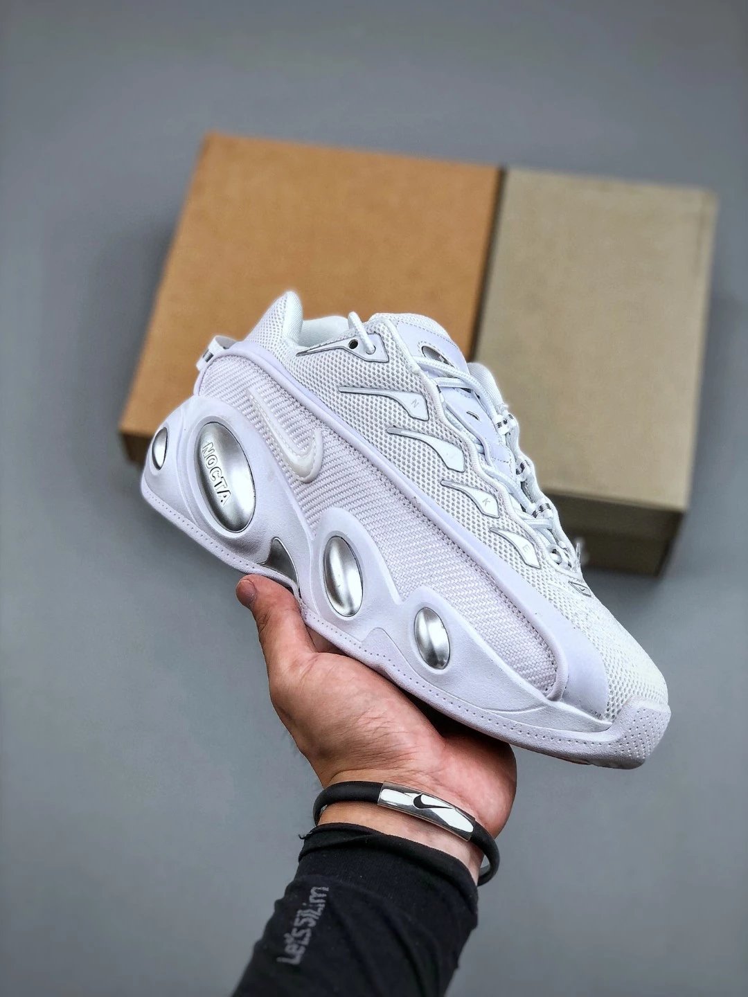 Nocta x Nike Glide Triple Blanc